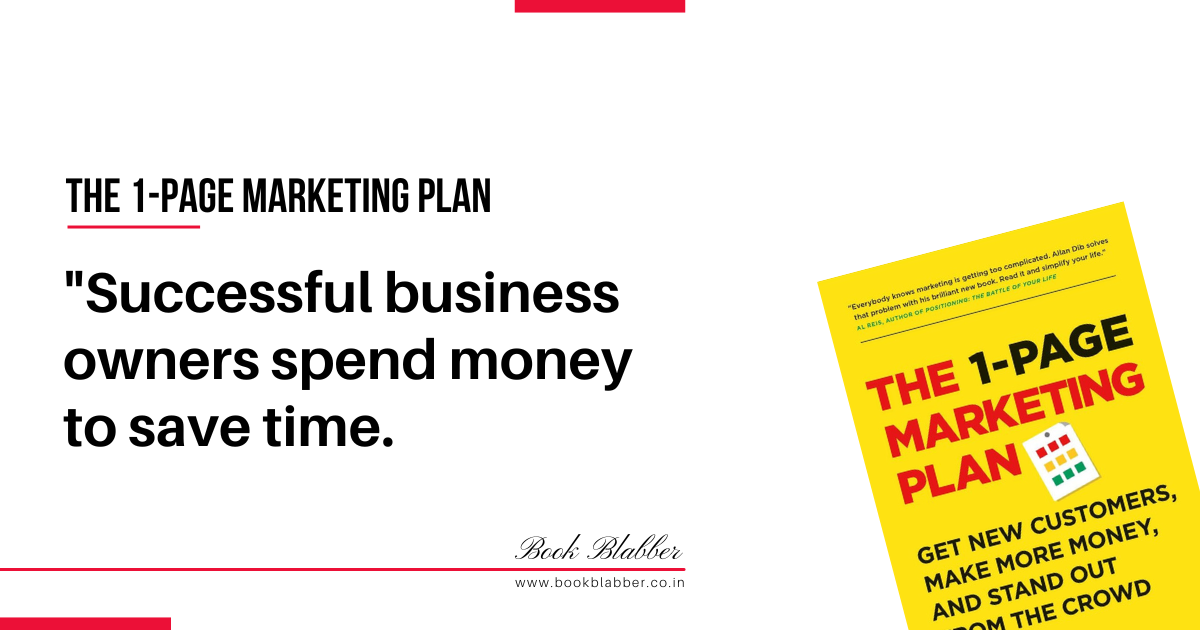 The 1-Page Marketing Plan: Get New Customers, Make More Money, and Stand  Out from the Crowd