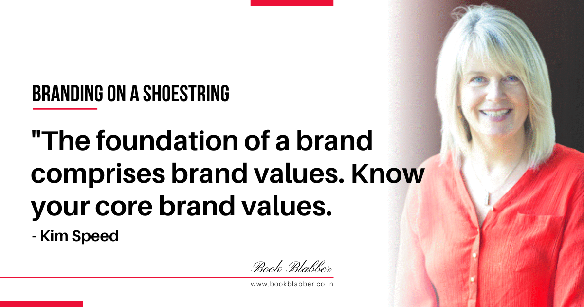 Small Business Branding Lessons Image - The foundation of a brand comprises brand values. Know your core brand values.