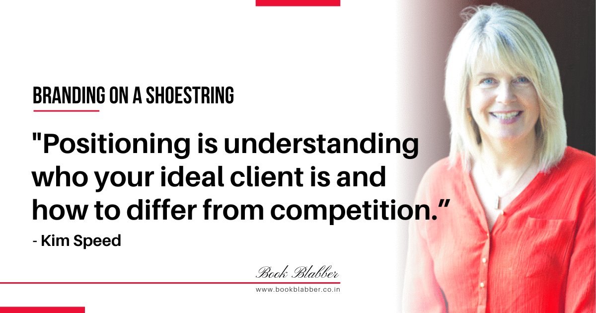 Small Business Branding Lessons Image - Positioning is understanding who your ideal client is and how to differ from competition.