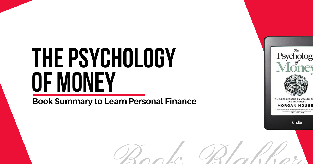 Cover Image - The Psychology of Money - Book Summary to Learn Personal Finance