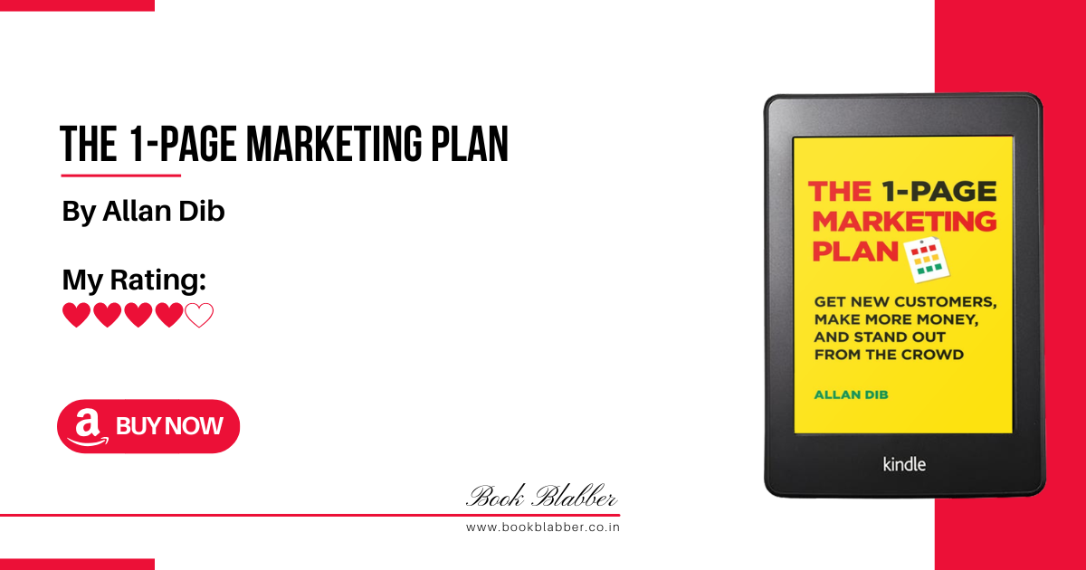 The 1-Page Marketing Plan Review Image - Simplifies the Journey to Customer Success