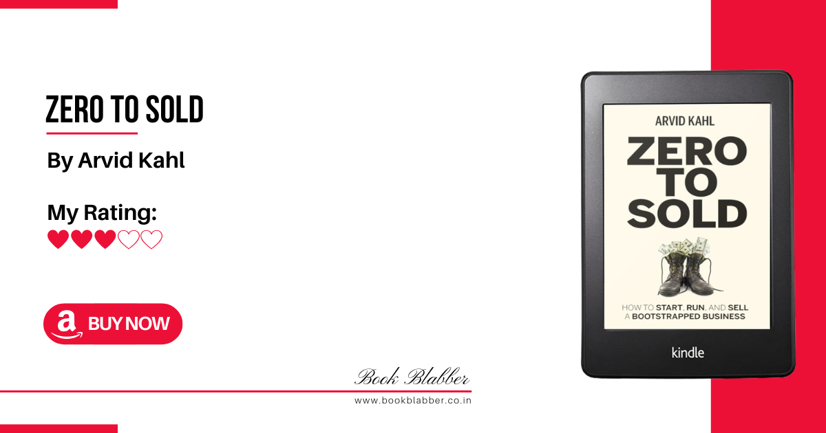Zero to Sold Book Review Image - A Handy Roadmap for SaaS Entrepreneurs