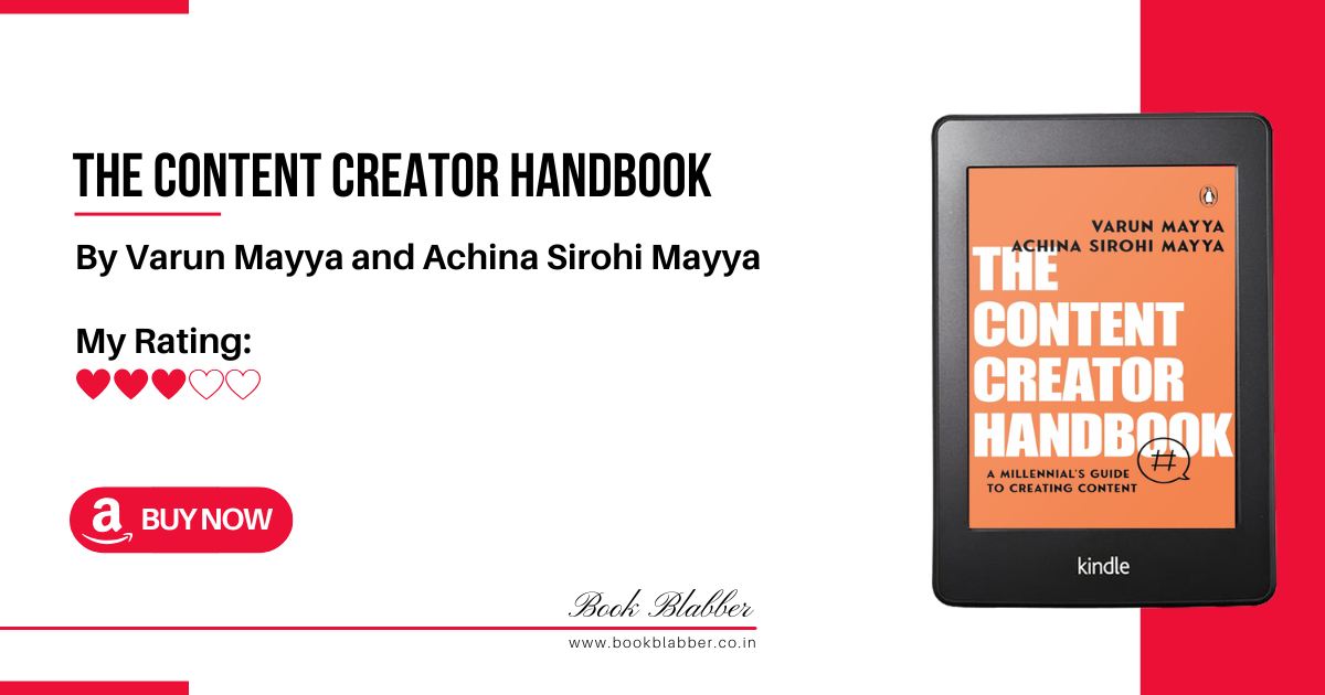 The Content Creator Handbook Varun Mayya Review Image - Partial Science of Video Content Creation