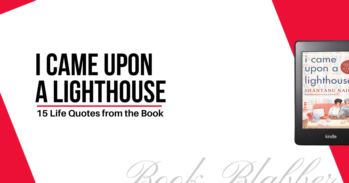 Cover Image - I Came upon a Lighthouse - 15 Life Quotes from the Book